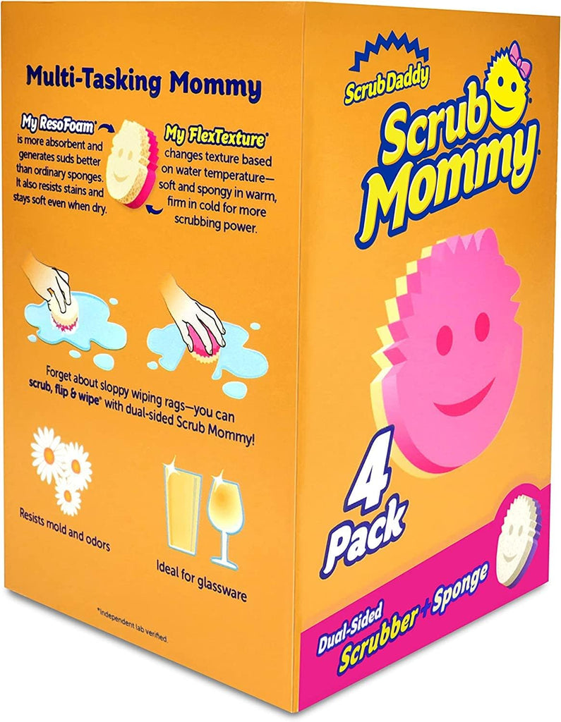 Scrub Daddy Dual Sided Scrubber Sponge Multi Pack Set