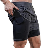 Men's Gym Shorts Activewear Running Shorts with Pockets
