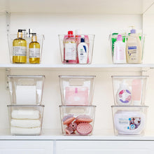Load image into Gallery viewer, Vtopmart Clear Stackable Storage Bins with Lids Plastic Containers
