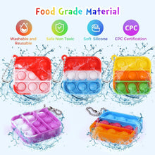Load image into Gallery viewer, Kids Party Favors Fidget Toys Bulk Fidget Keychain Birthday