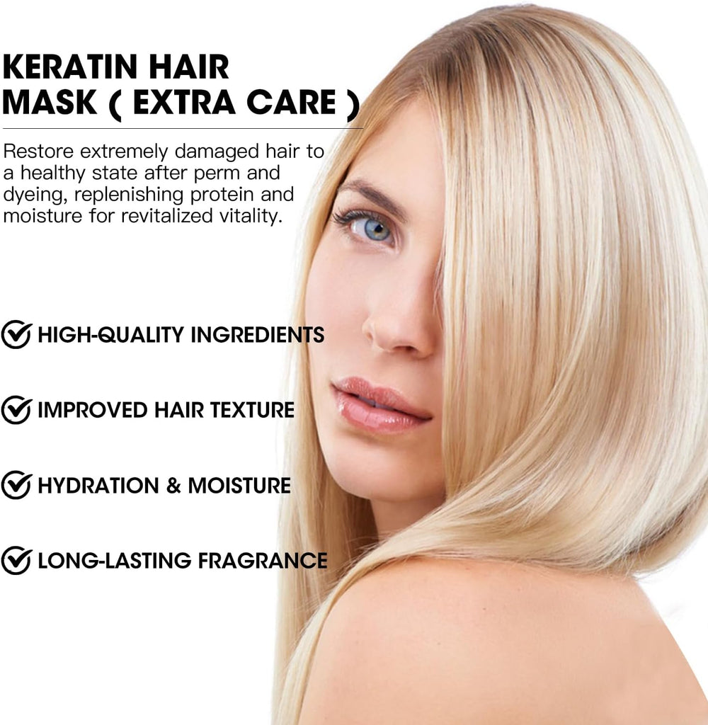 Keratin Hair Mask Deep Conditioner Hydrating Repair