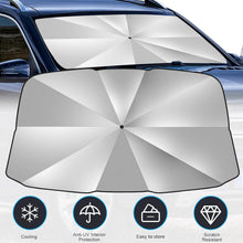 Load image into Gallery viewer, KALEDE Windshield Sun Shade Umbrella for Car Foldable