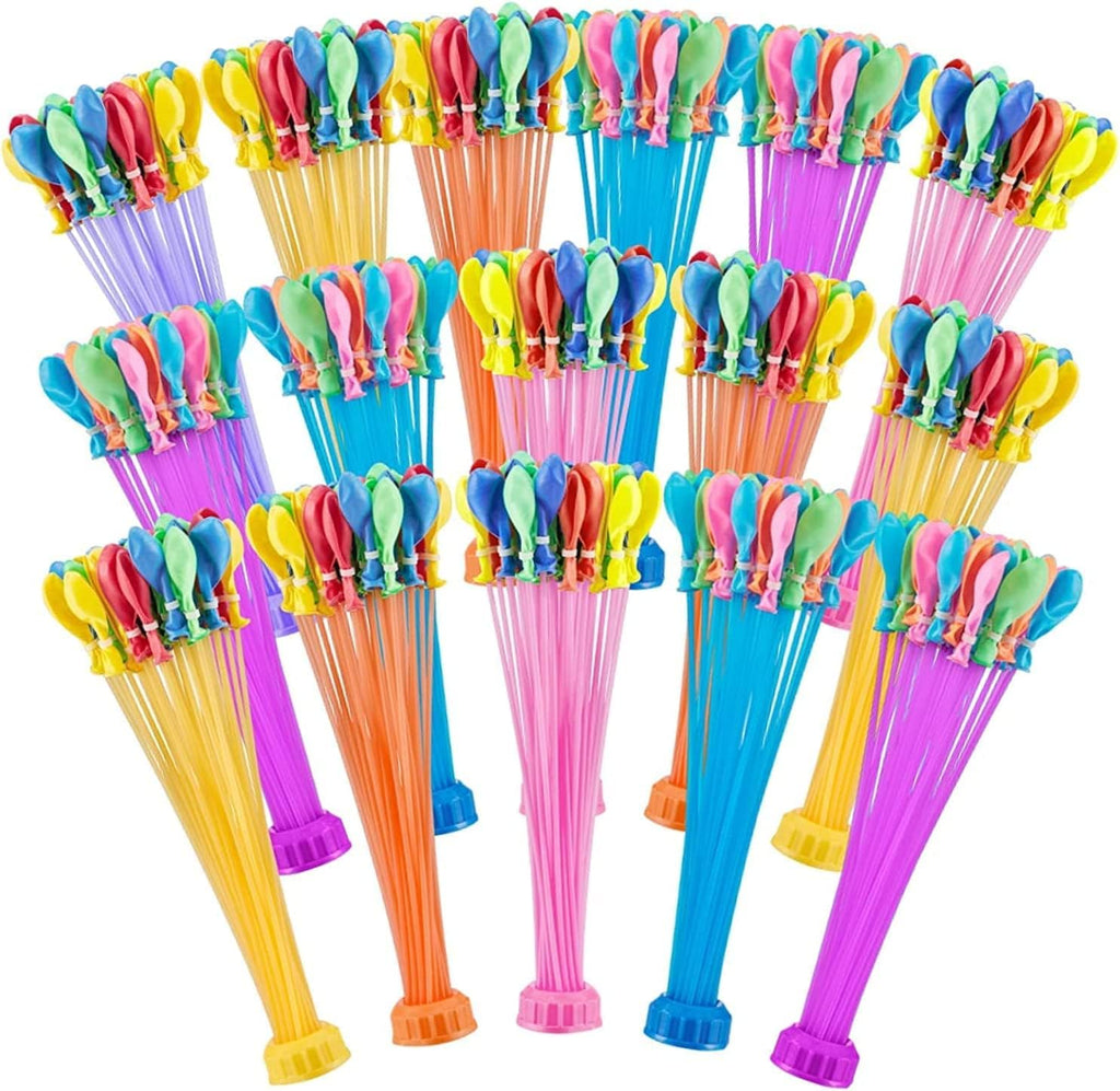 Colorful Water Balloons Rapid Filling Self Sealing Outdoor Fun