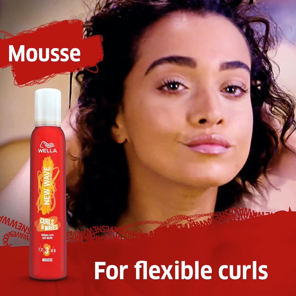 NEW WAVE CURLS AND WAVES MOUSSE