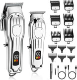 Hair Clippers Cordless for Men Professional Barber Trimmers Set
