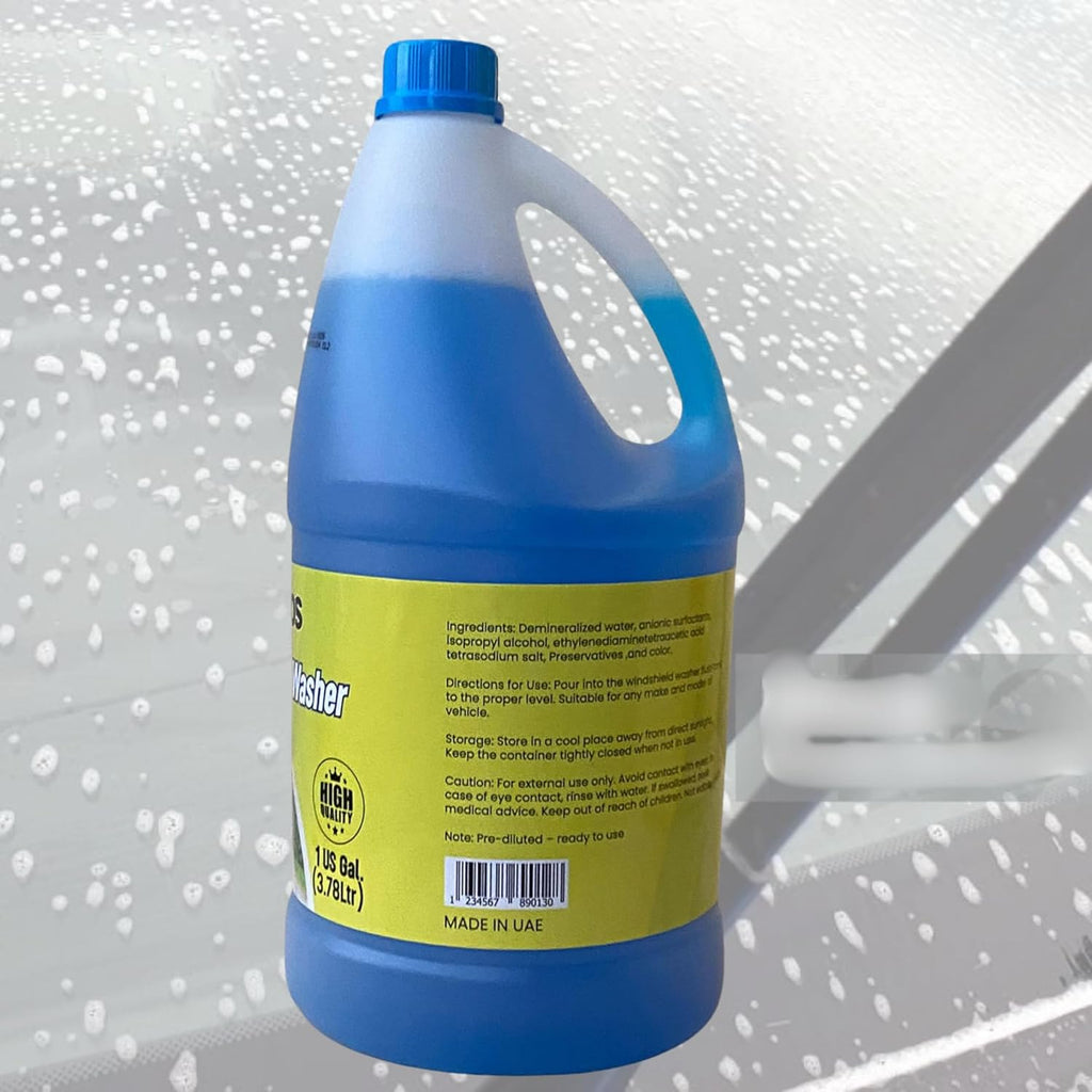 HERIOS Ready To Use Windshield Washer Fluid Car Cleaner
