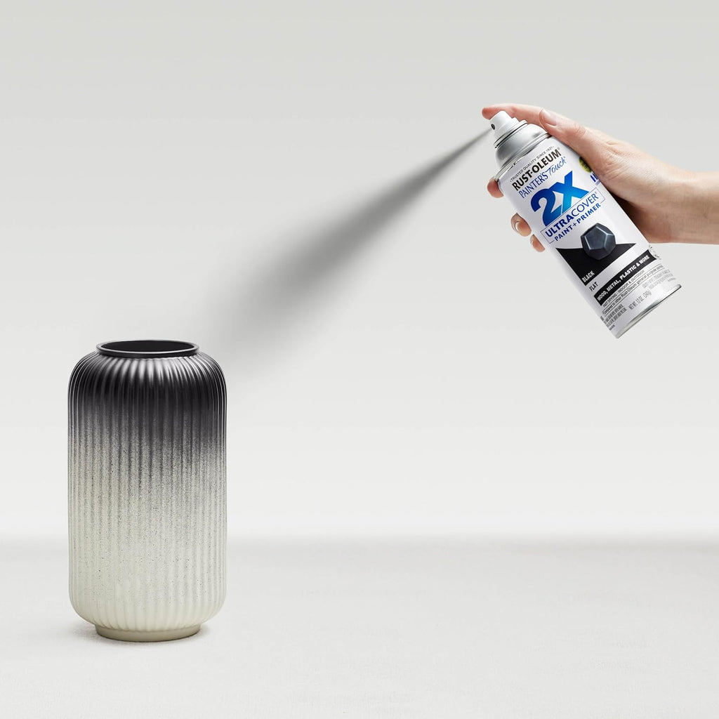 Rust Oleum Painters Touch Ultra Cover Spray Flat Black