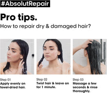 Load image into Gallery viewer, Loreal Absolut Repair Mask For Dry Damaged Hair Repairs
