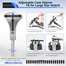 Load image into Gallery viewer, Watch Repair Kit Ohuhu Heavy Duty Tool Kit