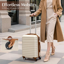 Load image into Gallery viewer, COOLIFE Suitcase Trolley Carry On Hand Cabin Luggage Hard Shell Travel