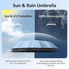 Load image into Gallery viewer, Auto Folding Umbrella with UPF50 and Waterproof