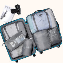 Load image into Gallery viewer, VAGREEZ Packing Cubes 7 Pieces Grey