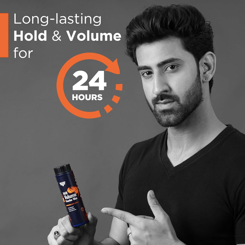 Beardhood Volumizing Powder for Strong Hold Natural