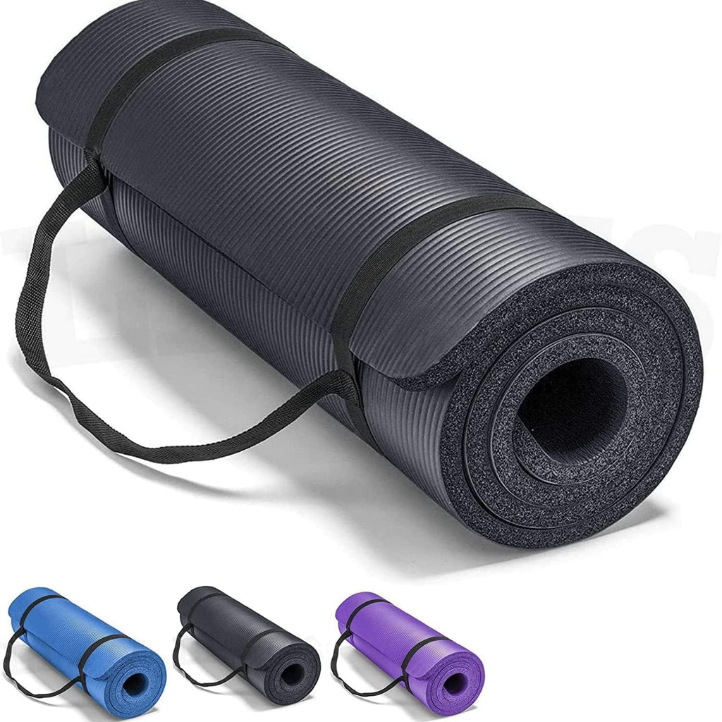 Yoga Mat Non Slip with Strap Included Exercise Mat