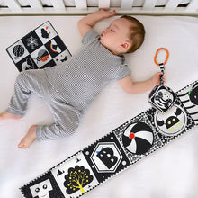 Load image into Gallery viewer, KUANGO High Contrast Baby Toys Newborn to Months Montessori Soft Book