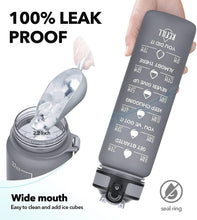 Load image into Gallery viewer, Motivational Large Water Bottle Tritan Plastic Leak Proof