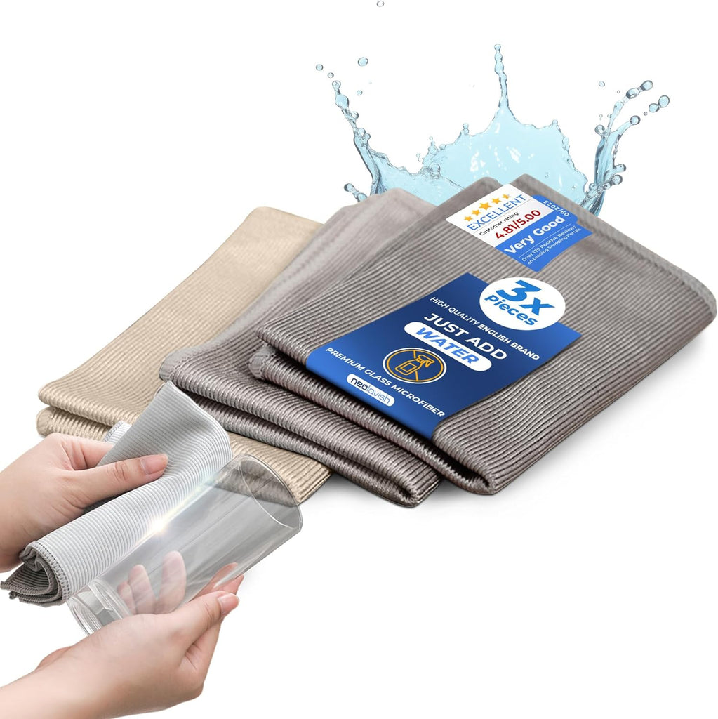 Microfiber Glass Cleaning Cloth Reusable Kitchen Towel