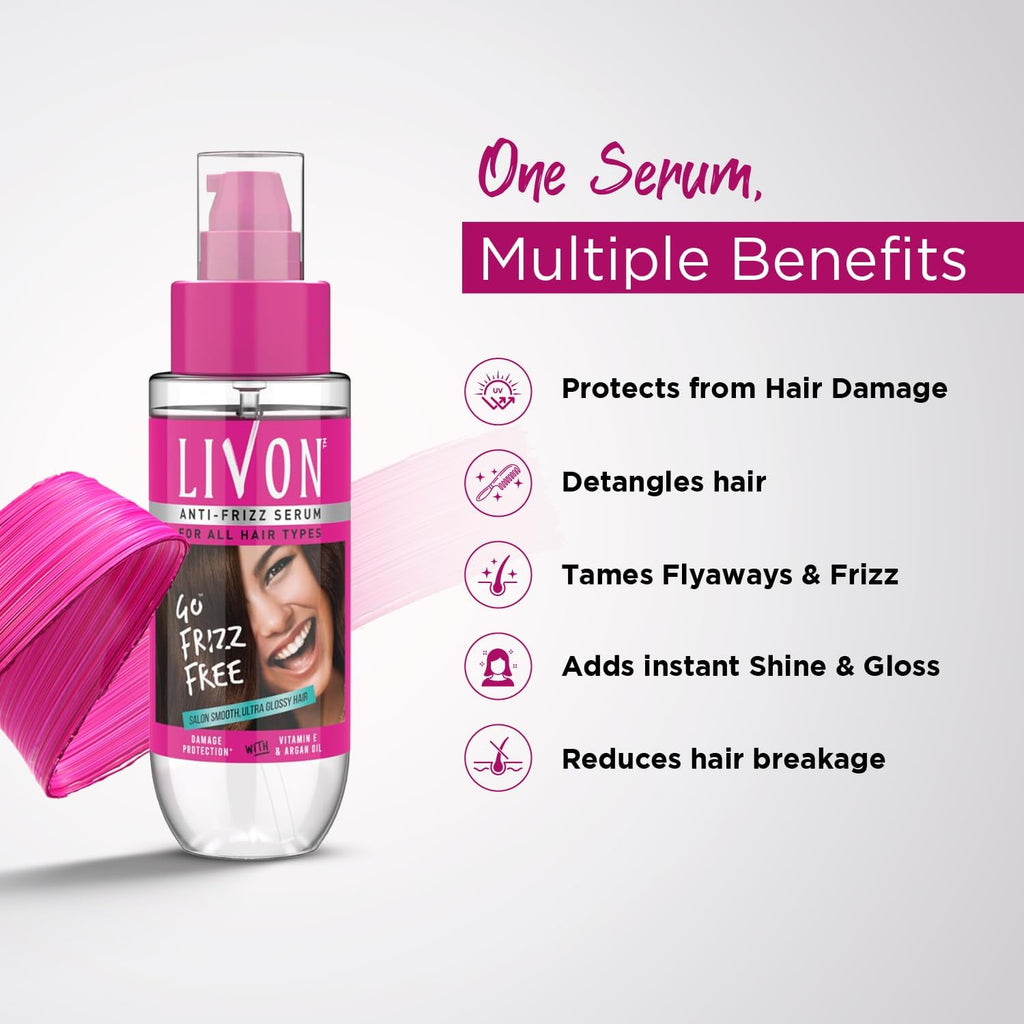 Livon Serum Reduces Hair Breakage Restores Moisture