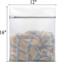 Load image into Gallery viewer, Durable Honeycomb Mesh Laundry Bags for Delicates