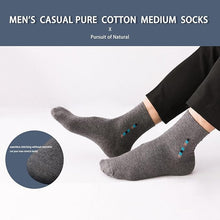 Load image into Gallery viewer, Infinos Cotton Mens Socks Mid Calf Formal Moisture Wicking