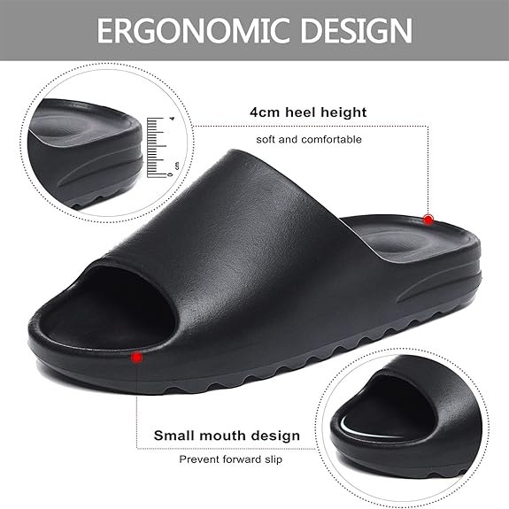 Cloud Sliders for Women and Men Non Slip Quick Dry Slides