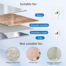 Load image into Gallery viewer, Adhesive Wall Hooks Heavy Duty Self Sticking Hangers