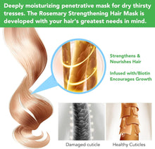 Load image into Gallery viewer, Rosemary Mint Hair Mask for Growth Moisture Strengthen Thicken Hair