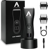 Advantron Waterproof Cordless Trimmer Shaver for Men Beard Hair