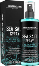Load image into Gallery viewer, Viking Revolution Sea Salt Spray for Hair Men with Kelp Aloe Vera
