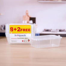 Load image into Gallery viewer, Disposable Lunch Box Food Storage Microwavable Container