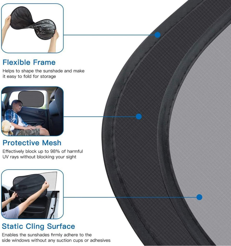 Car Sun Shade For Side Window Certified Block Sun Glare Uv Rays