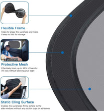 Load image into Gallery viewer, Car Sun Shade For Side Window Certified Block Sun Glare Uv Rays