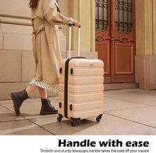 Load image into Gallery viewer, COOLIFE Carry on Luggage Travel Trolley Bag ABS Hard Shell Suitcase