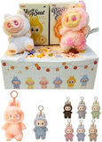 Random Blind Box Luububu Doll Keychain Fashion School