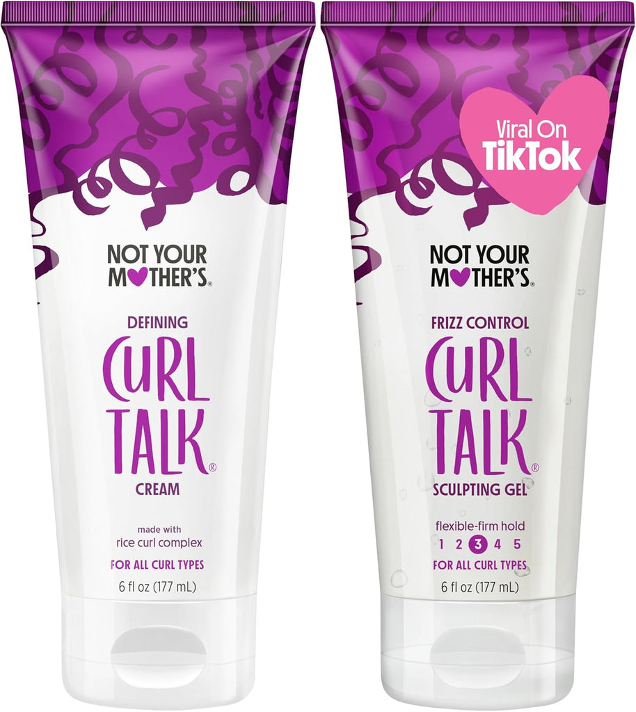 Curl Talk Frizz Control Gel and Defining Cream