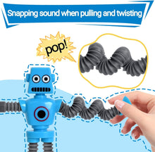 Load image into Gallery viewer, COLEGRY Pop Tubes Robot Fidget Toys for Kids Age 3-6