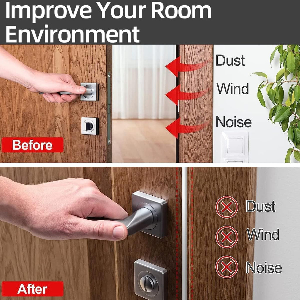 Beynant Door Weather Stripping Seal Strip Self Adhesive