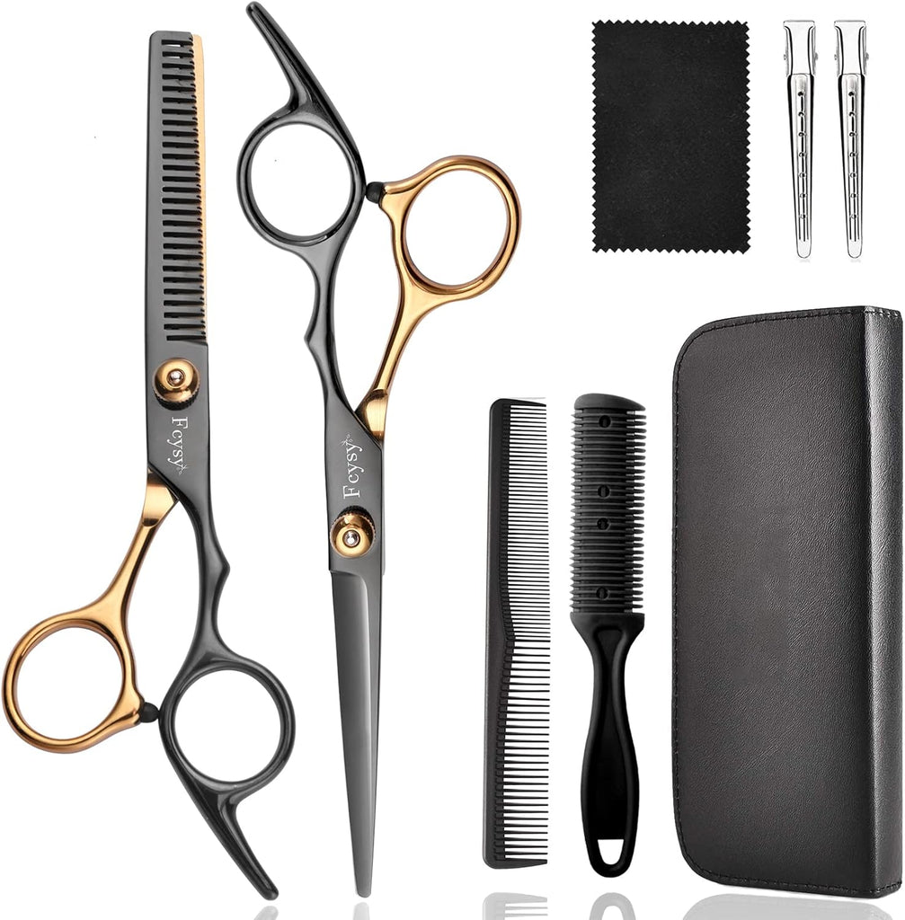 Hair Cutting Scissors Kit Professional Barber Shears Set