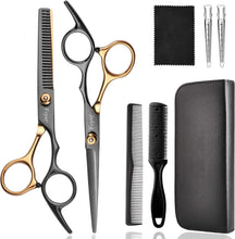 Load image into Gallery viewer, Hair Cutting Scissors Kit Professional Barber Shears Set