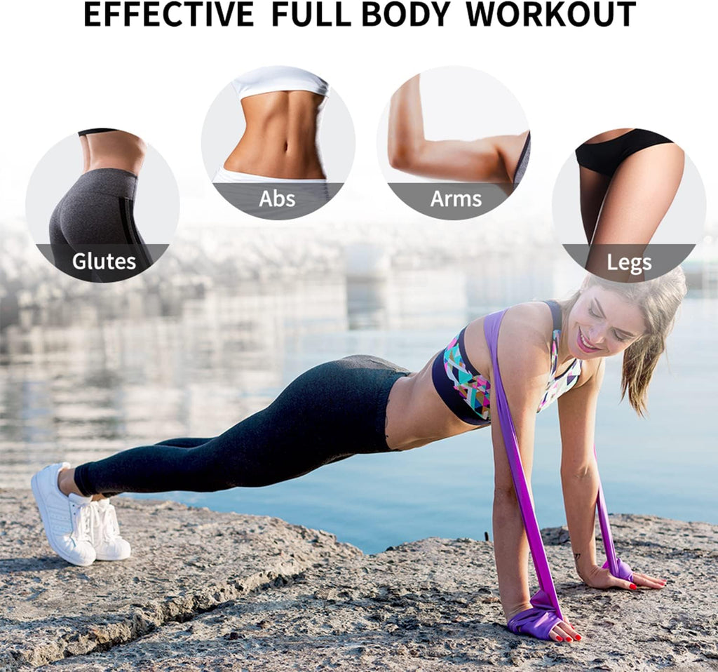PROIRON 2 in 1 Resistance Bands Set for Fitness Therapy