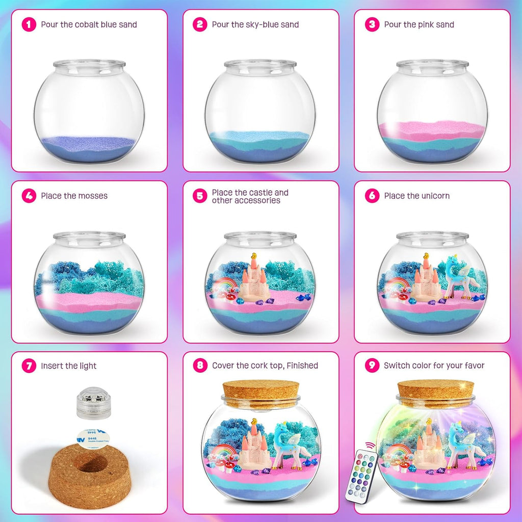 Unicorn Gifts for Girls DIY Kit Arts and Crafts Supplies