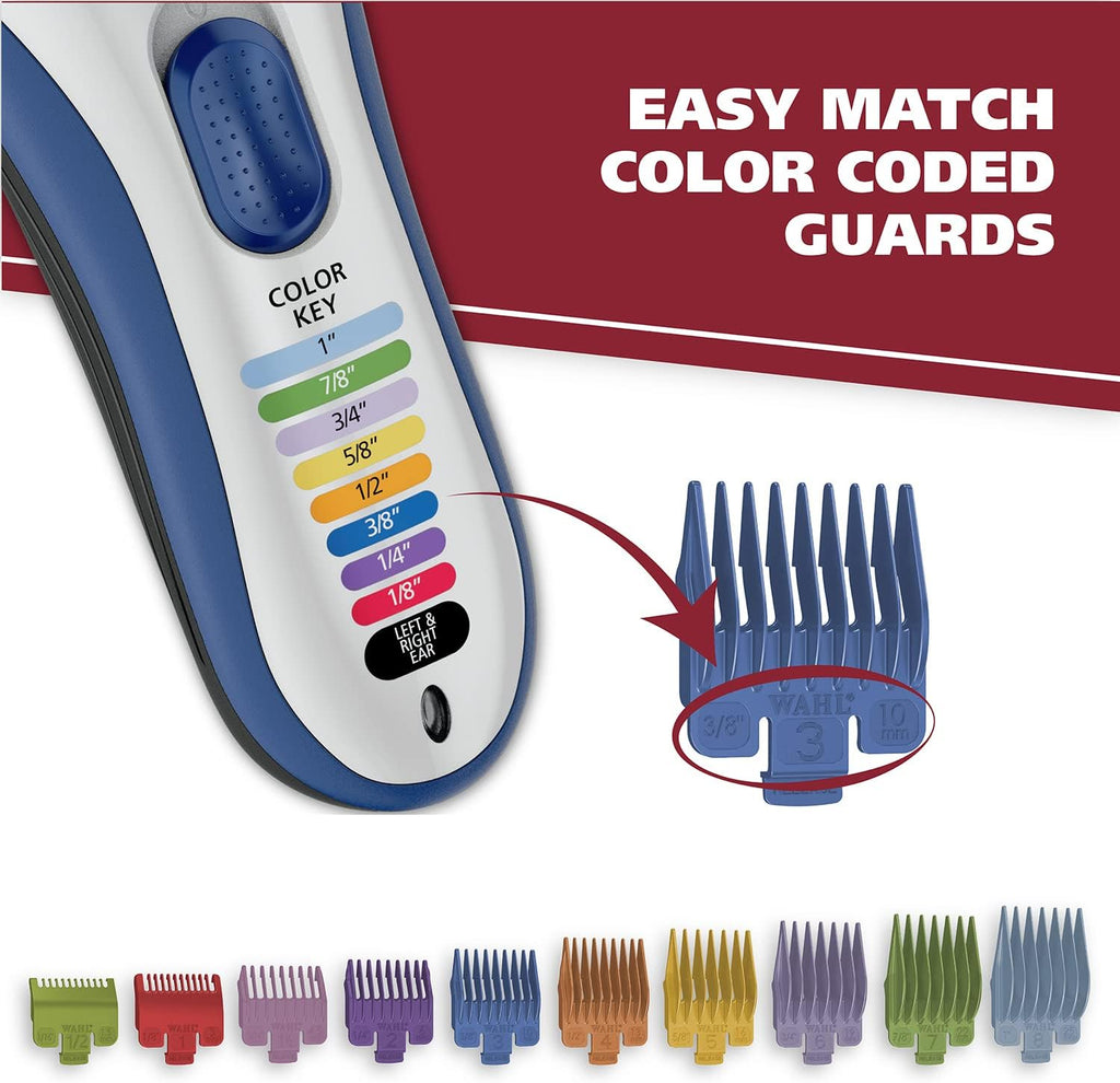 Wahl Color Pro Cordless Hair Clipper Trimmer