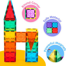 Load image into Gallery viewer, Magnetic Tiles Deluxe Building Blocks Magnet Toys for Kids
