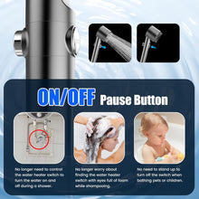 Load image into Gallery viewer, Filtered Shower Head with Handheld High Pressure Water Flow