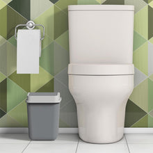 Load image into Gallery viewer, Cosmoplast Swivel Waste Bin Pearl Grey