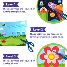 Load image into Gallery viewer, Skillmatics Scissor Skills Activity Book for Preschoolers