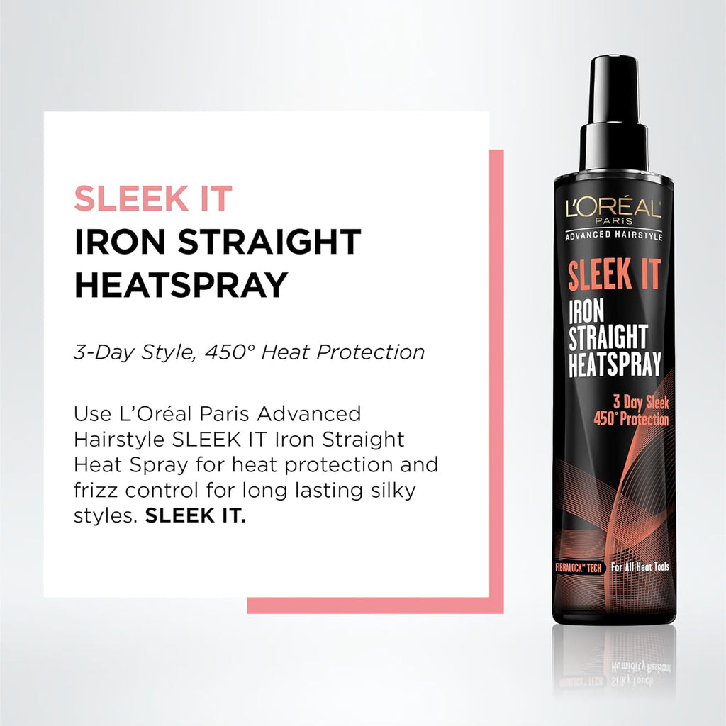 Loreal Paris Advanced Hairstyle Sleek It Iron Straight Spray