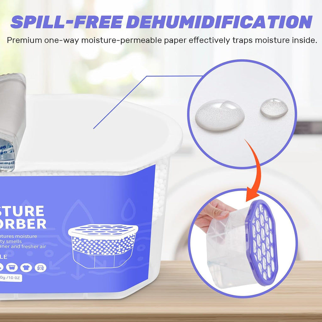 Moisture Absorbers Boxes 6 Pack Dehumidifier
