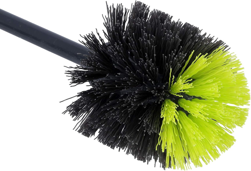 Toilet Brush with Holder and Comfortable Handle