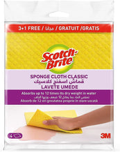 Load image into Gallery viewer, Scotch Brite Sponge Cloth Wipe Classic Quickly Soaks Liquid